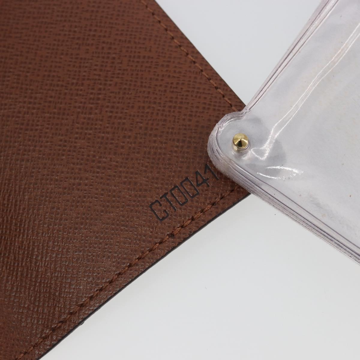 LOUIS VUITTON Monogram Porto Cartes Crdit Pression Card Case M60937 Auth BA14759