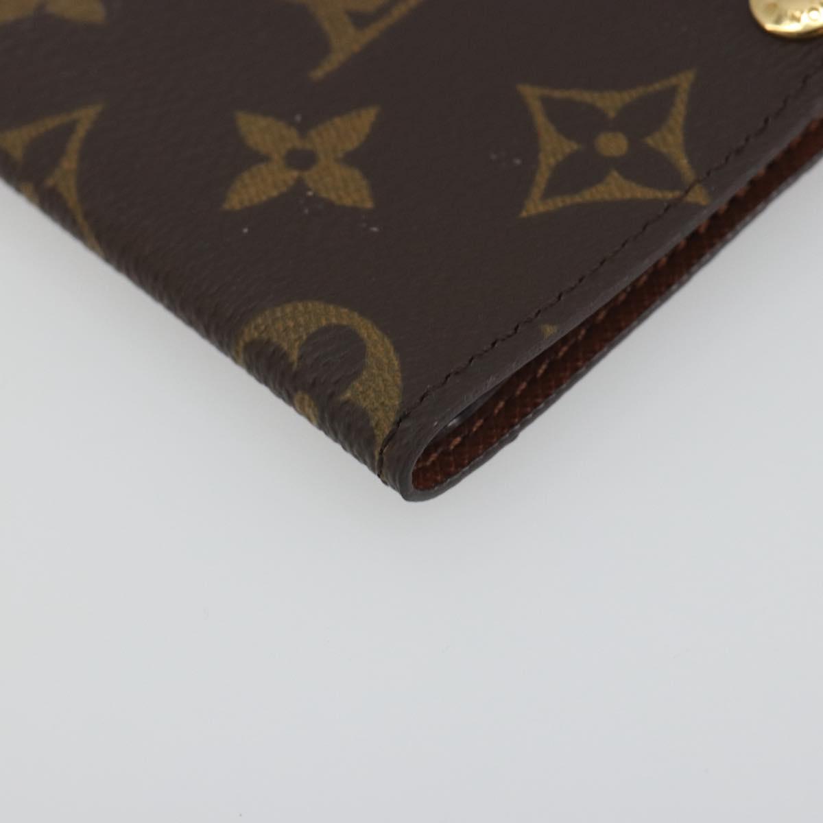 LOUIS VUITTON Monogram Porto Cartes Crdit Pression Card Case M60937 Auth BA14759