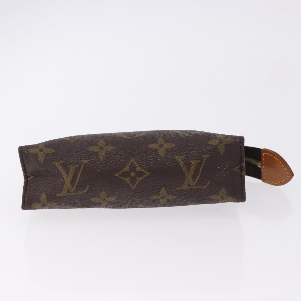 LOUIS VUITTON Monogram Poche Toilette 15 Pouch M47546 LV Auth BA14760