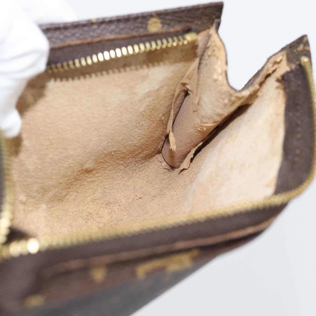 LOUIS VUITTON Monogram Bucket PM Pouch Accessory Pouch LV Auth BA14761