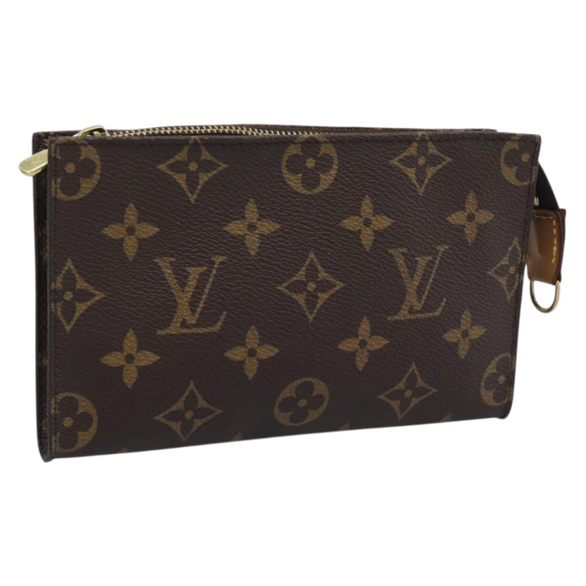 LOUIS VUITTON Monogram Bucket PM Pouch Accessory Pouch LV Auth BA14761