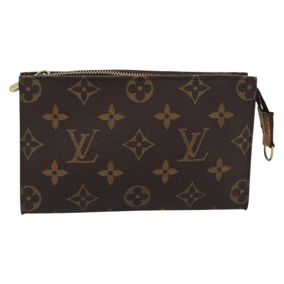LOUIS VUITTON Monogram Bucket PM Pouch Accessory Pouch LV Auth BA14761