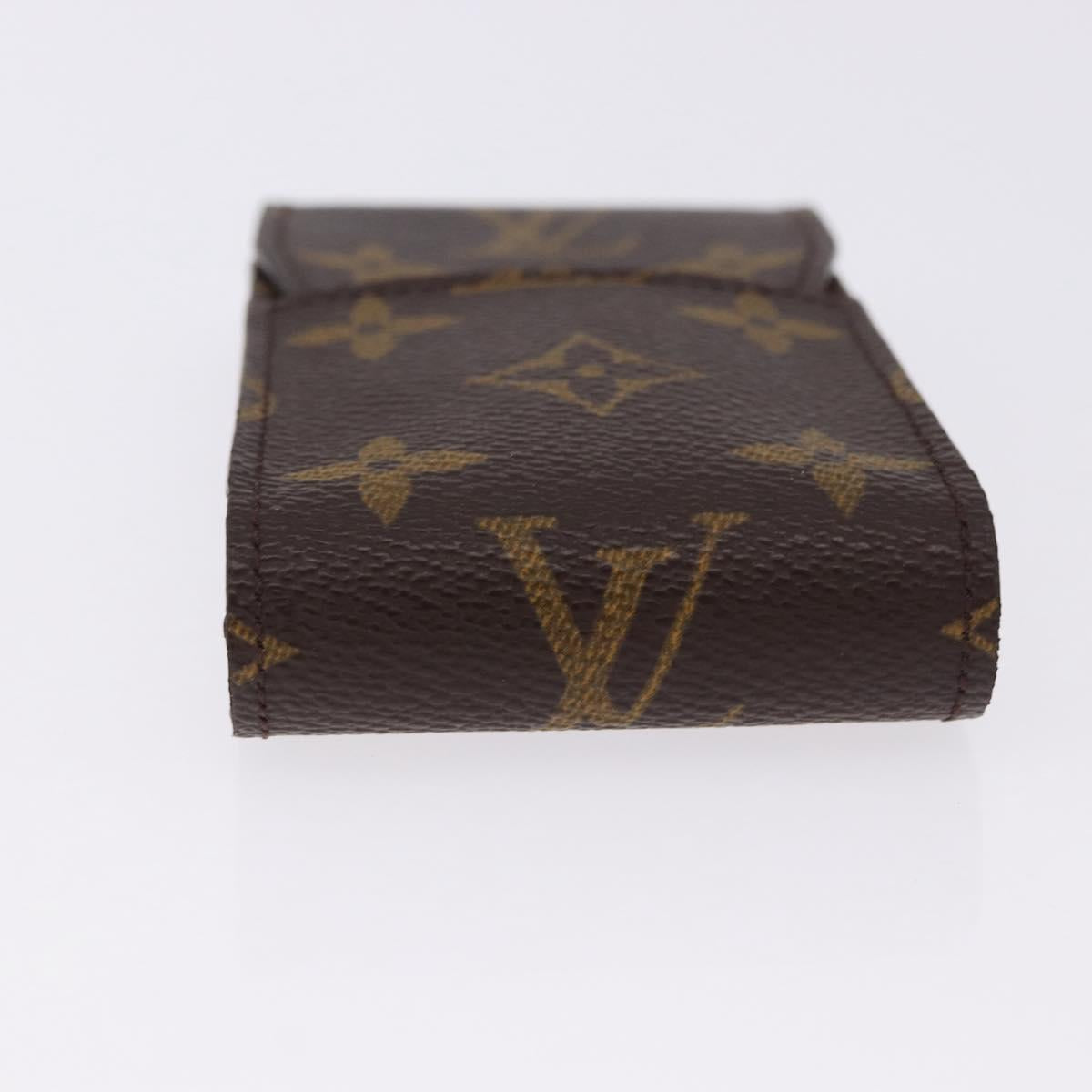 LOUIS VUITTON Monogram Etui Cigarette Case M63024 LV Auth BA14763