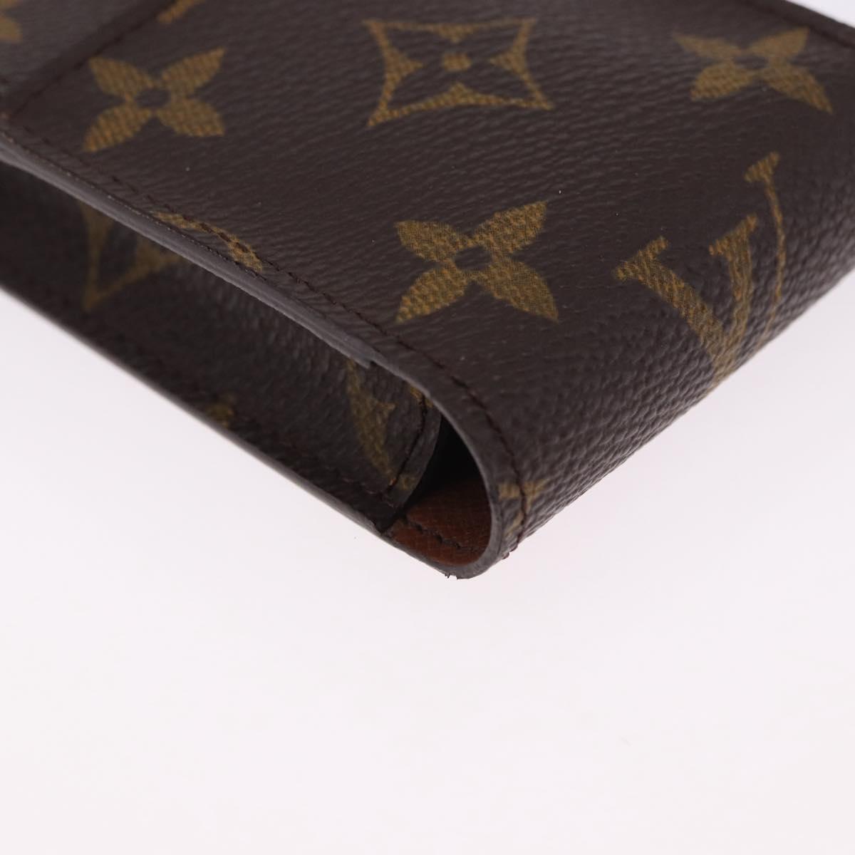 LOUIS VUITTON Monogram Etui Cigarette Case M63024 LV Auth BA14763