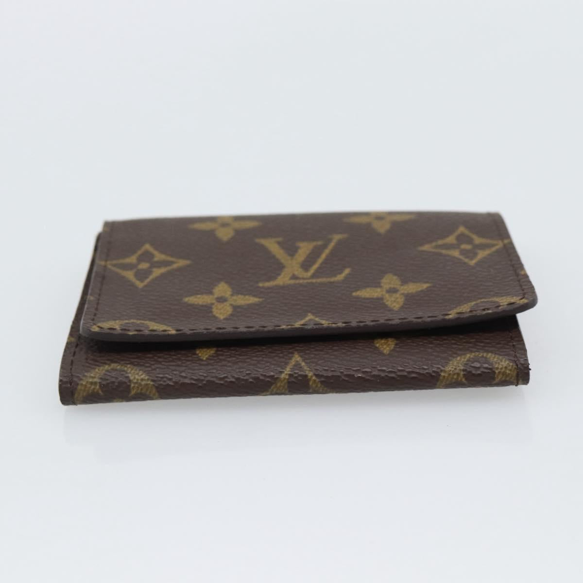 LOUIS VUITTON Monogram Anvelop Cult De Vuitto Card Case M62920 LV Auth BA14764