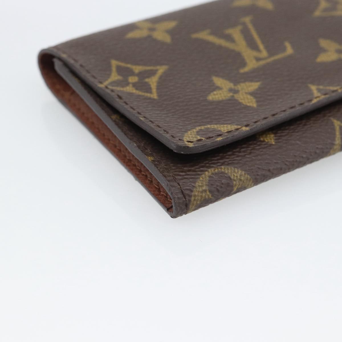 LOUIS VUITTON Monogram Anvelop Cult De Vuitto Card Case M62920 LV Auth BA14764