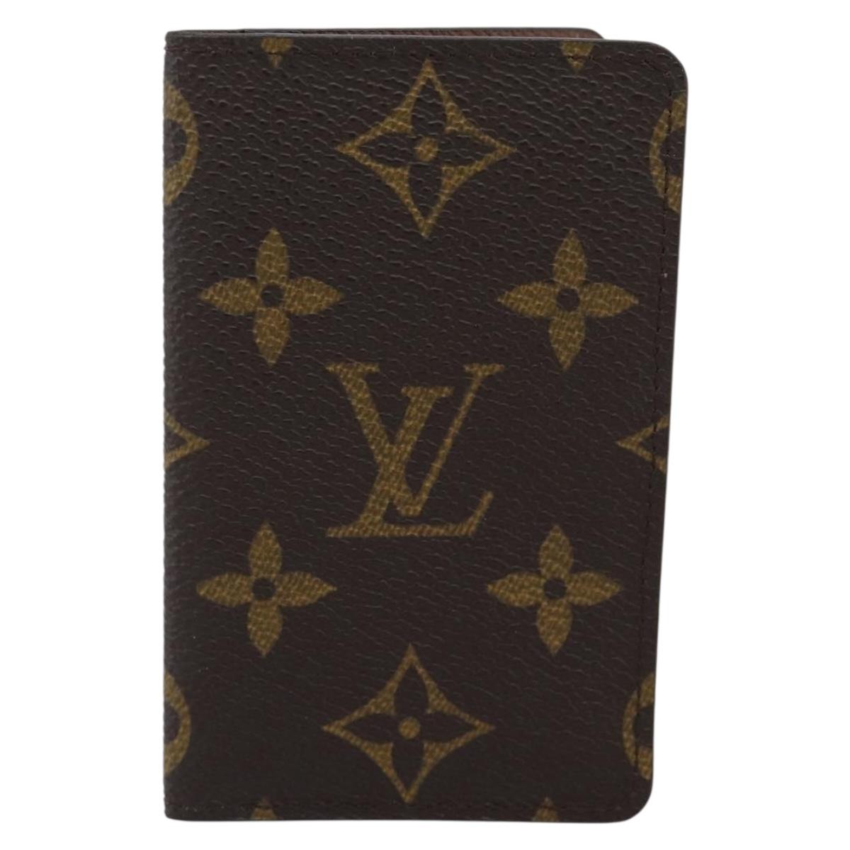 LOUIS VUITTON Monogram Pochette Cult Visite Card Case M56362 LV Auth BA14765