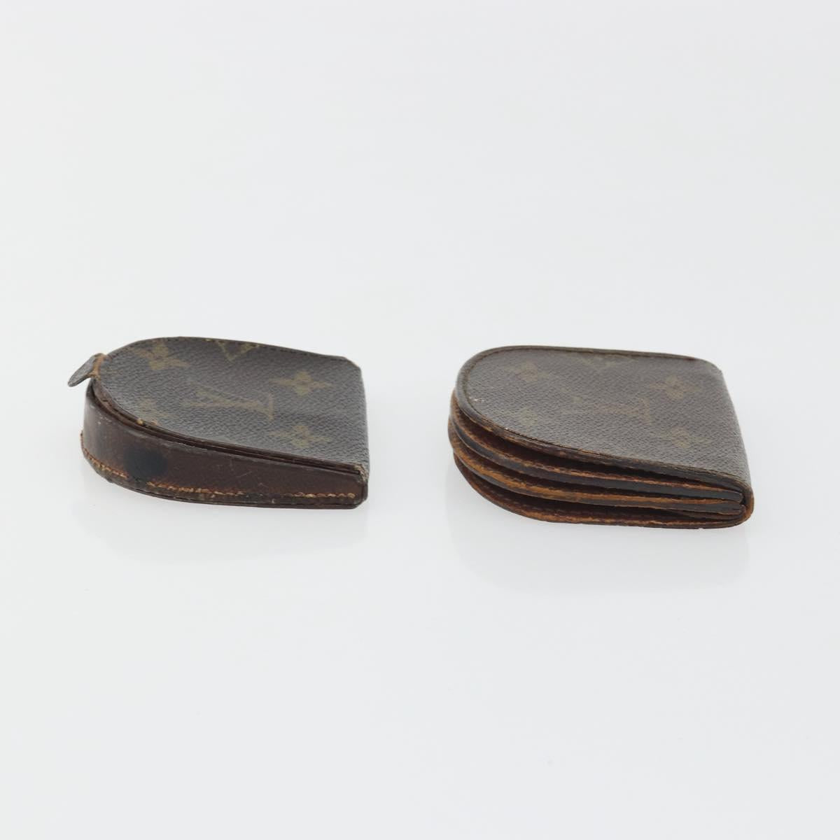 LOUIS VUITTON Monogram Card Case Coin Purse Pouch 7 Set LV Auth BA14766