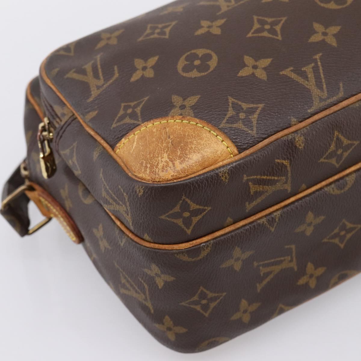 LOUIS VUITTON Monogram Nile Shoulder Bag M45244 LV Auth BA14778