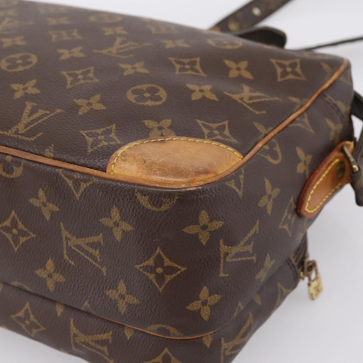 LOUIS VUITTON Monogram Nile Shoulder Bag M45244 LV Auth BA14778