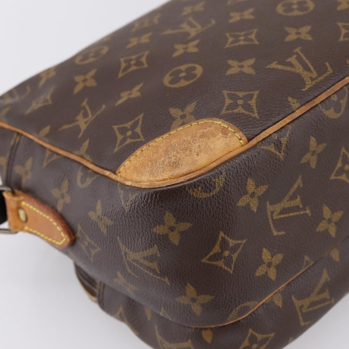 LOUIS VUITTON Monogram Nile Shoulder Bag M45244 LV Auth BA14778