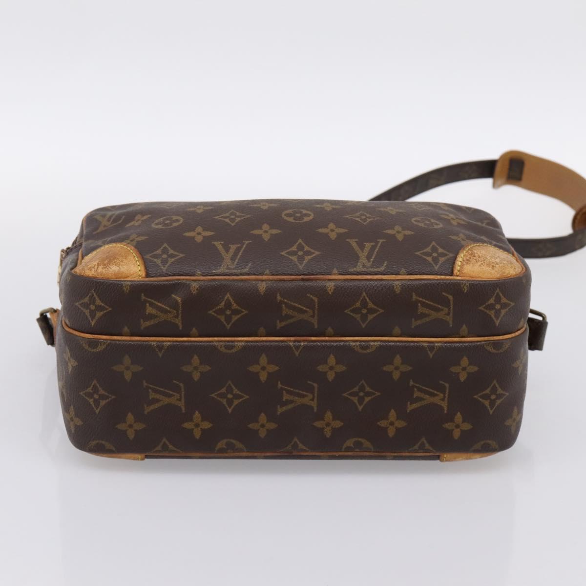 LOUIS VUITTON Monogram Nile Shoulder Bag M45244 LV Auth BA14778