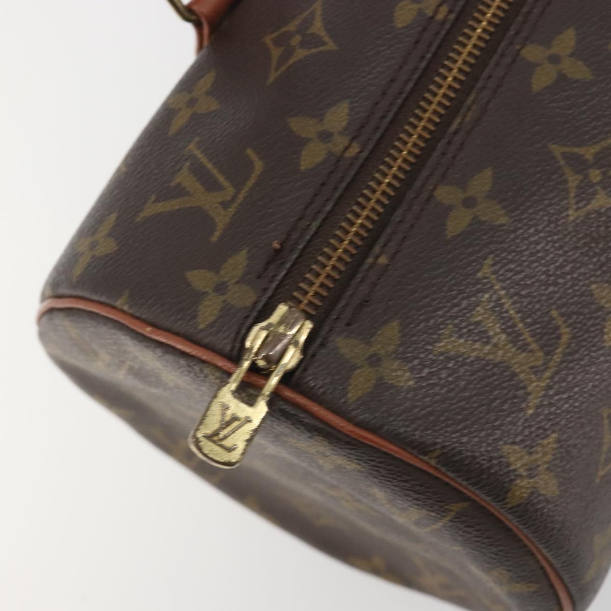 LOUIS VUITTON Monogram Papillon 30 Hand Bag M51385 LV Auth BA14788