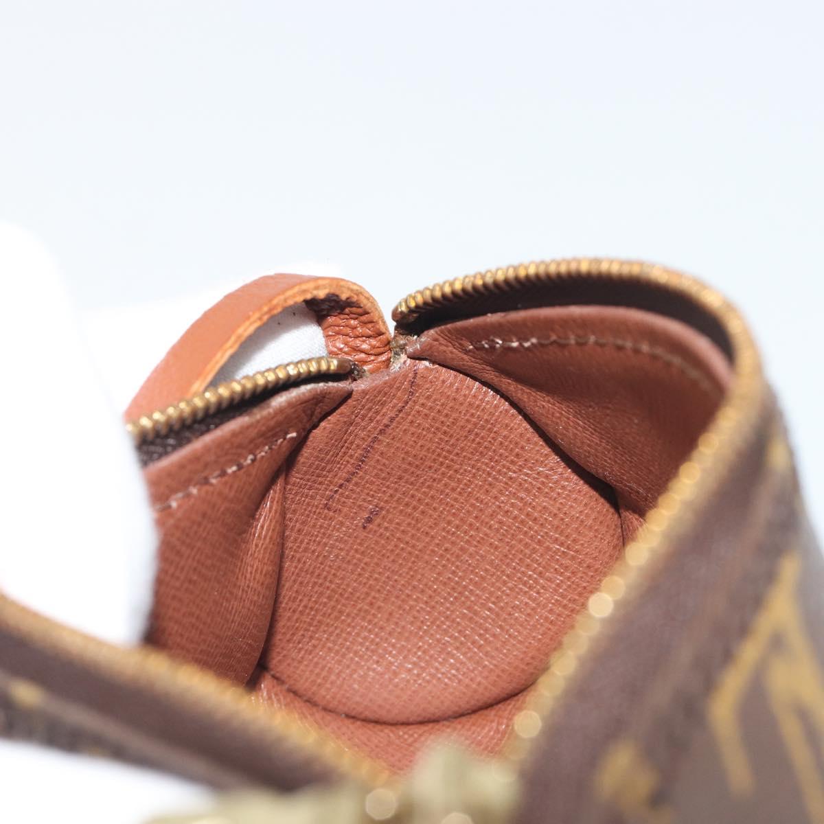 LOUIS VUITTON Monogram Papillon Pouch LV Auth BA14789