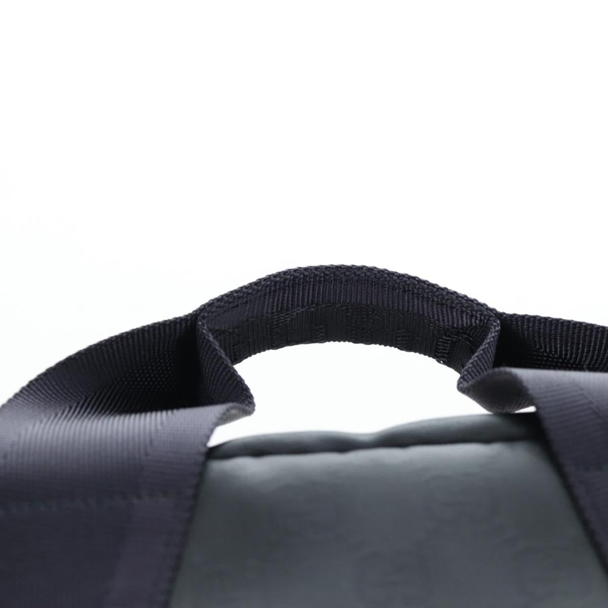 GUCCI GG Crystal Shoulder Bag PVC Leather Black Silver 782764 Auth BA14802V