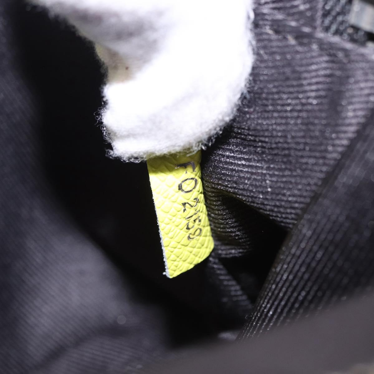 LOUIS VUITTON Taigalama Monogram Bum Bag Outdoor Jaune M30251 LV Auth BA14806M