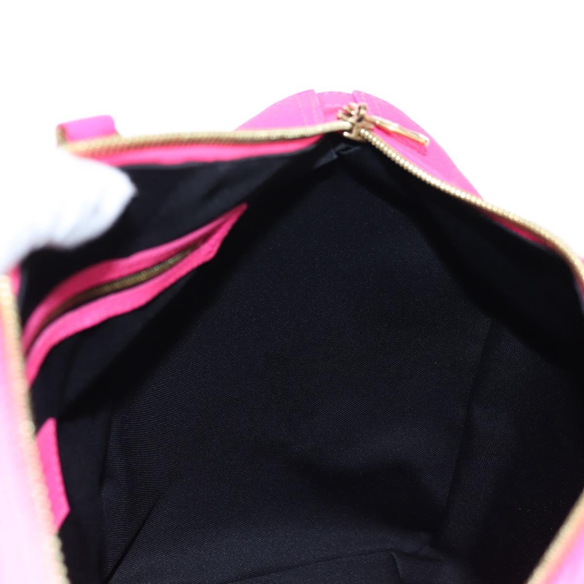 LOUIS VUITTON Keepall Bandouliere 50 Taurillon Fuchsia M56925 Auth BA14808SM