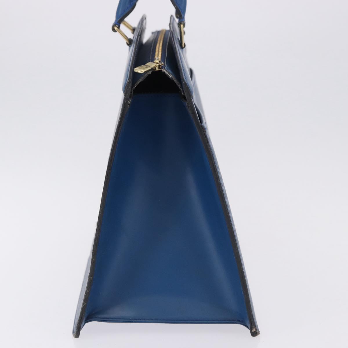 LOUIS VUITTON Epi Riviera Hand Bag Blue M48185 LV Auth BA14825