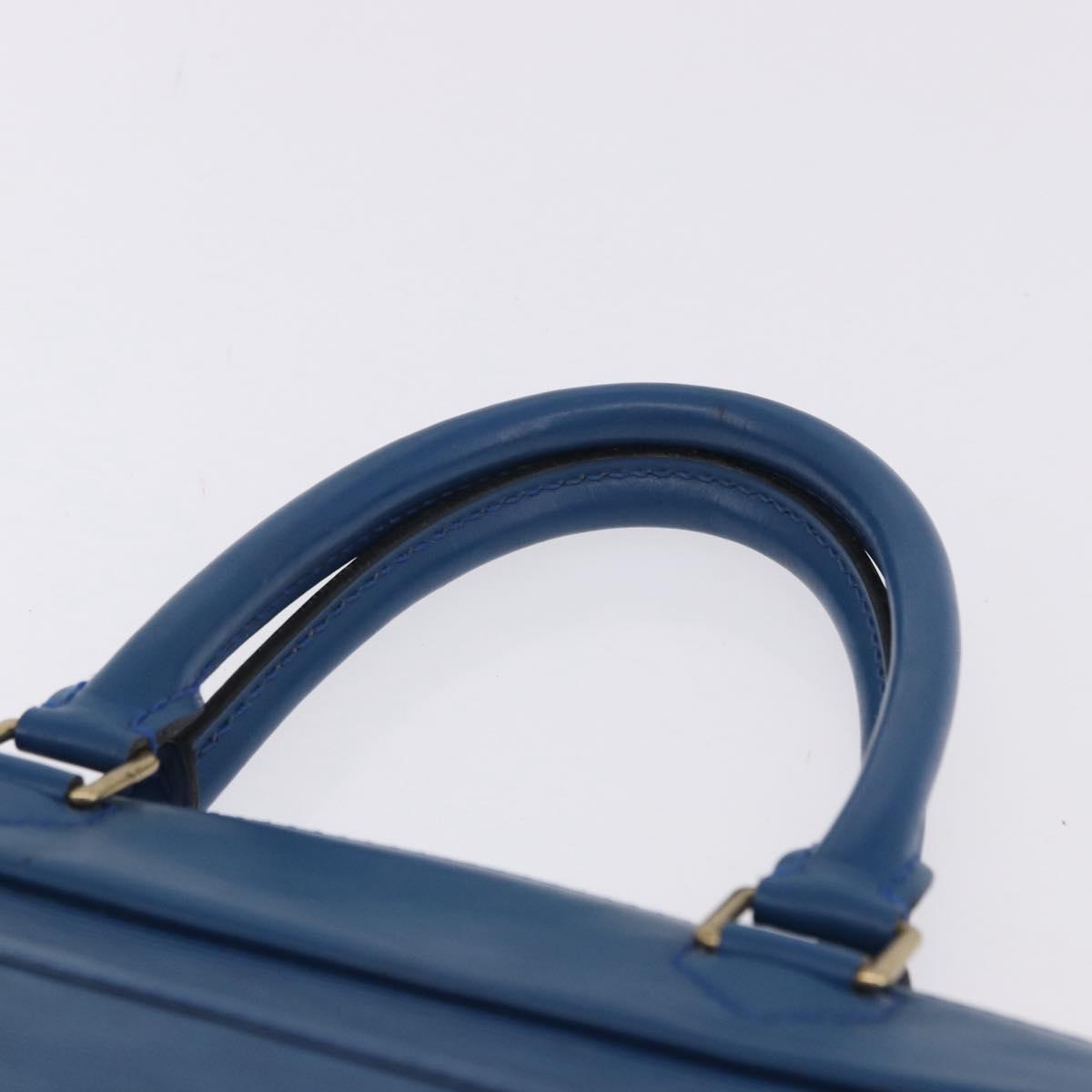 LOUIS VUITTON Epi Riviera Hand Bag Blue M48185 LV Auth BA14825