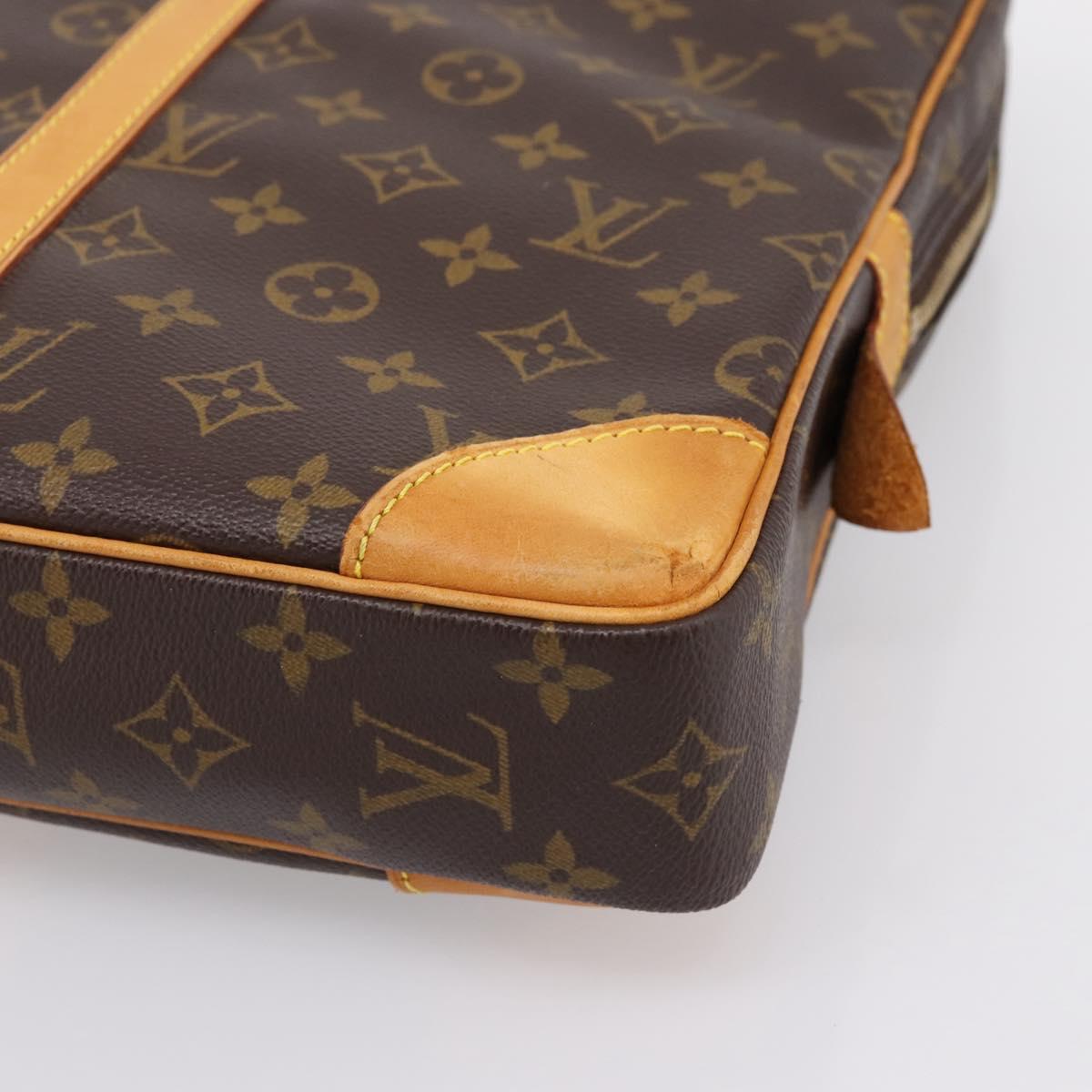 LOUIS VUITTON Monogram Porte Documents Voyage Business Bag M53361 Auth BA14826A