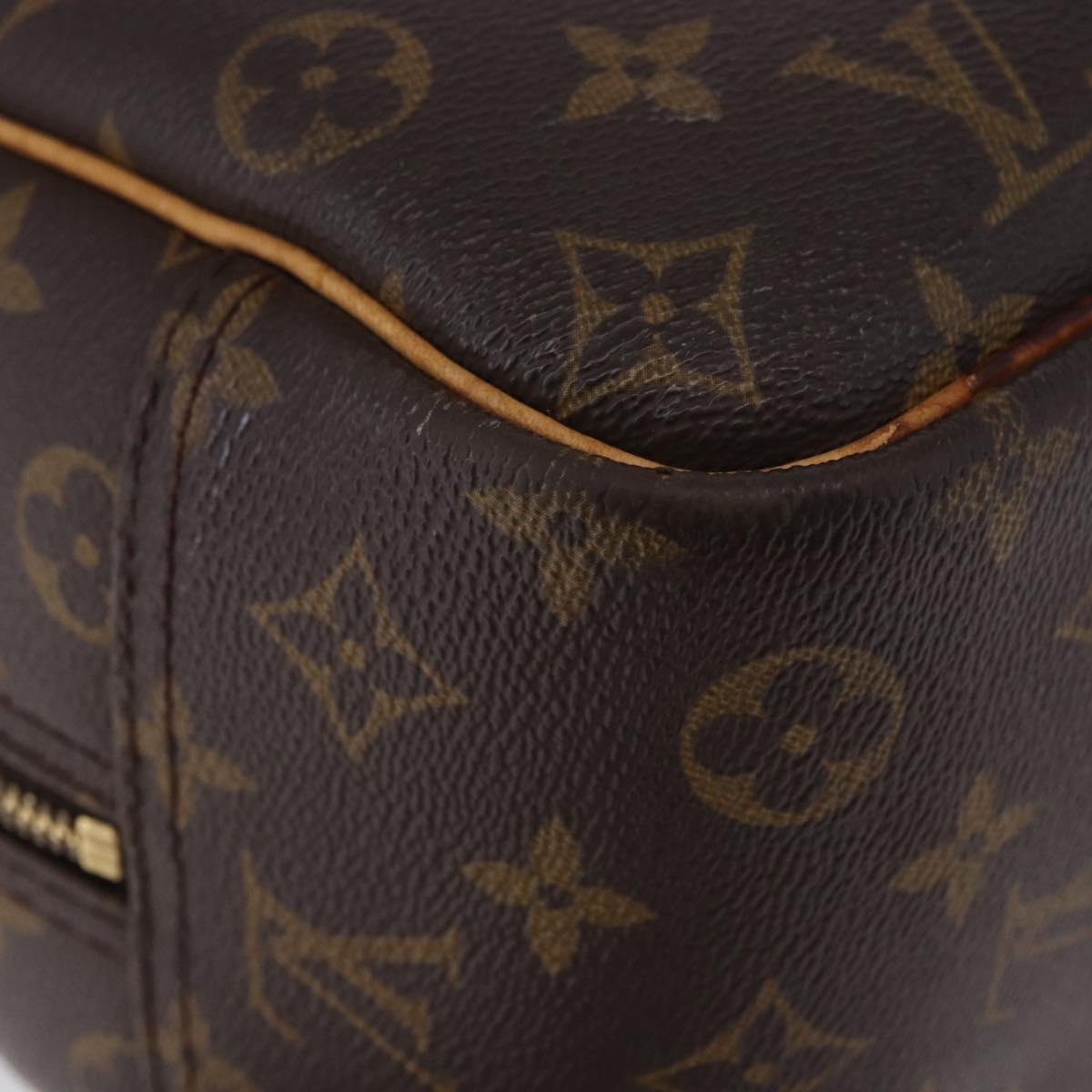 LOUIS VUITTON Monogram Deauville Hand Bag M47270 LV Auth BA14827