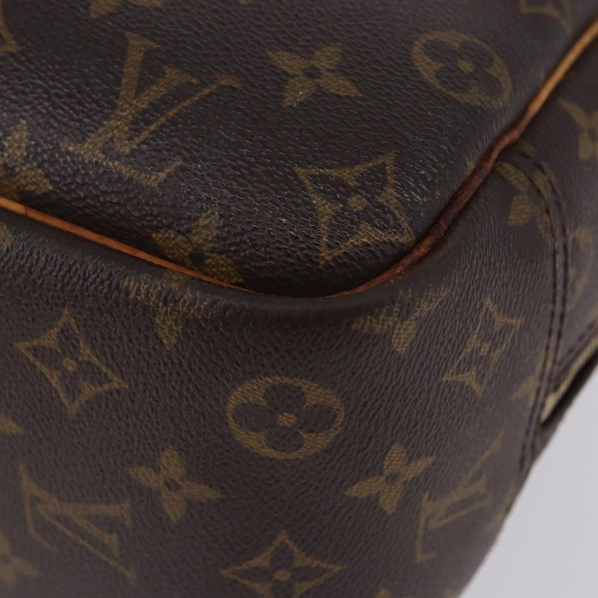 LOUIS VUITTON Monogram Deauville Hand Bag M47270 LV Auth BA14827