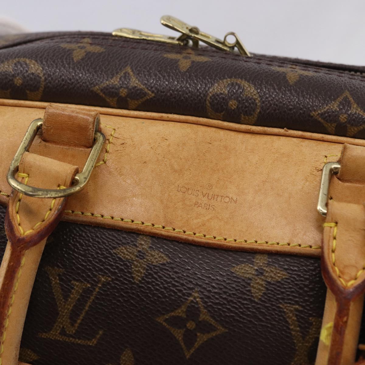 LOUIS VUITTON Monogram Deauville Hand Bag M47270 LV Auth BA14827