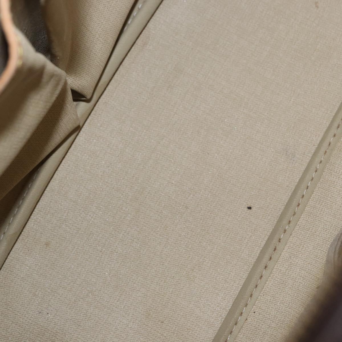 LOUIS VUITTON Monogram Deauville Hand Bag M47270 LV Auth BA14827