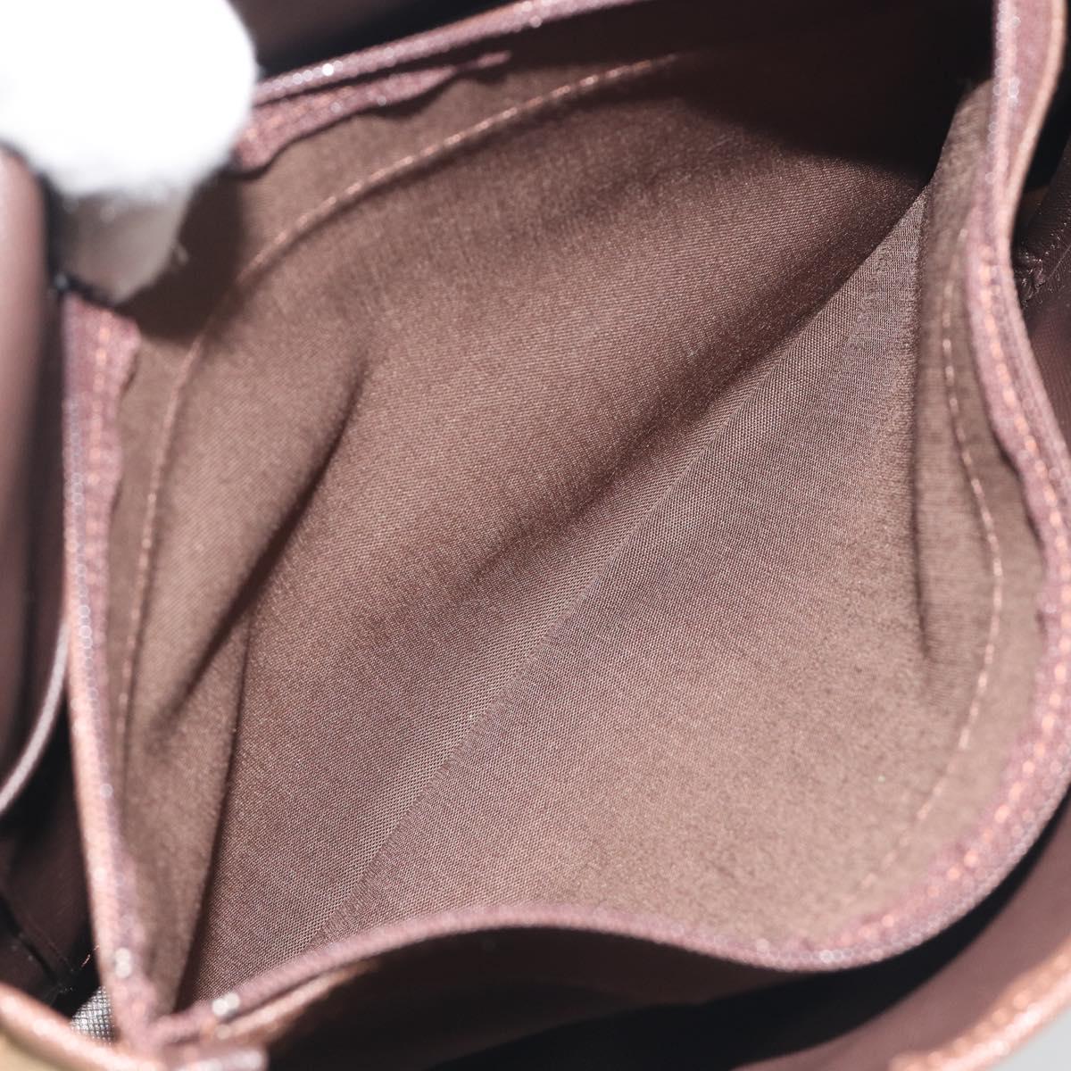 Burberrys Nova Check Shoulder Bag Canvas Beige Gold Tone Auth BA14831