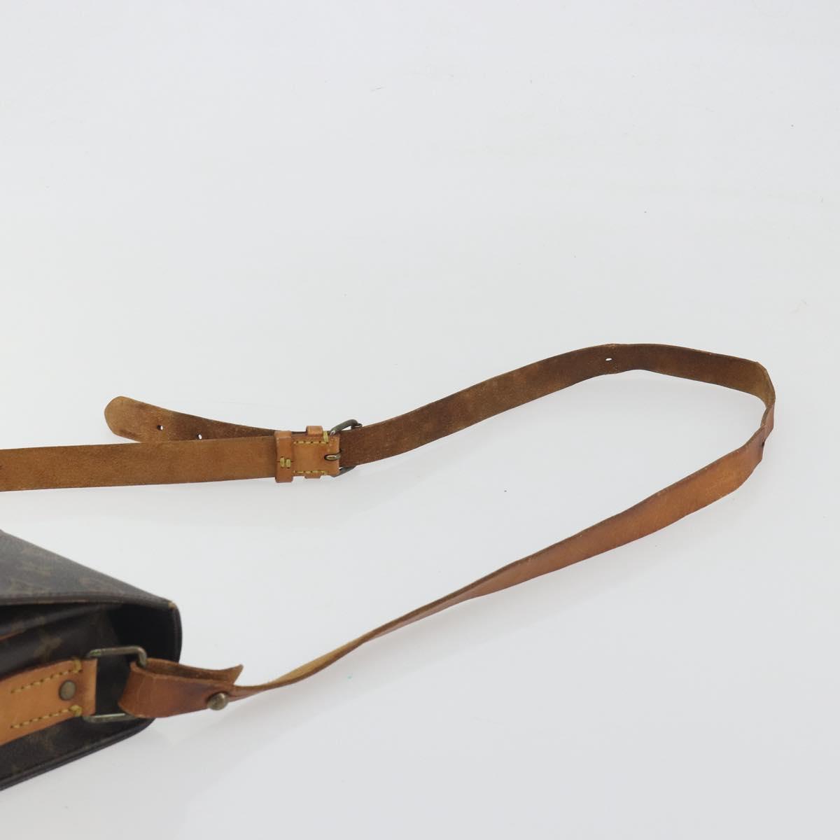 LOUIS VUITTON Monogram Cartouchiere GM Shoulder Bag M51252 LV Auth BA14845