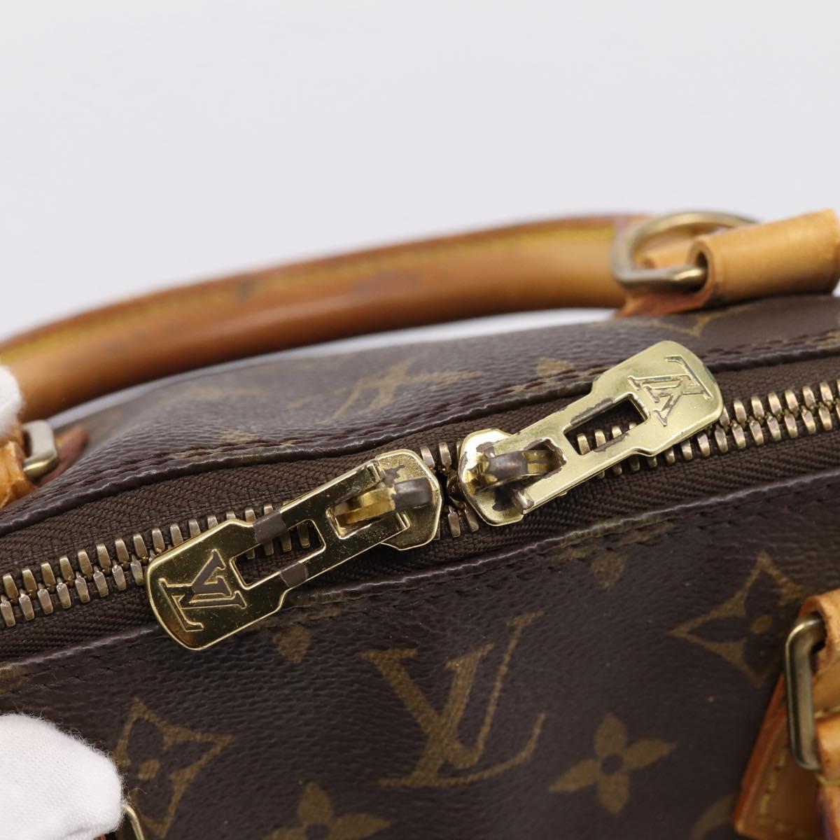 LOUIS VUITTON Monogram Alma Hand Bag M51130 LV Auth BA14847