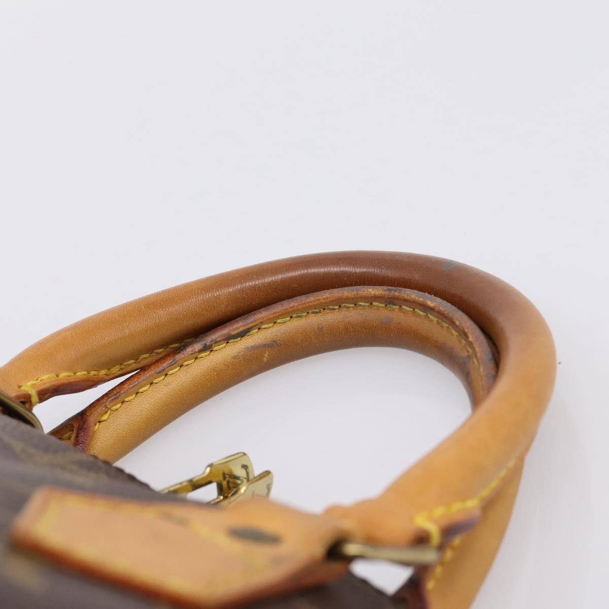 LOUIS VUITTON Monogram Alma Hand Bag M51130 LV Auth BA14847