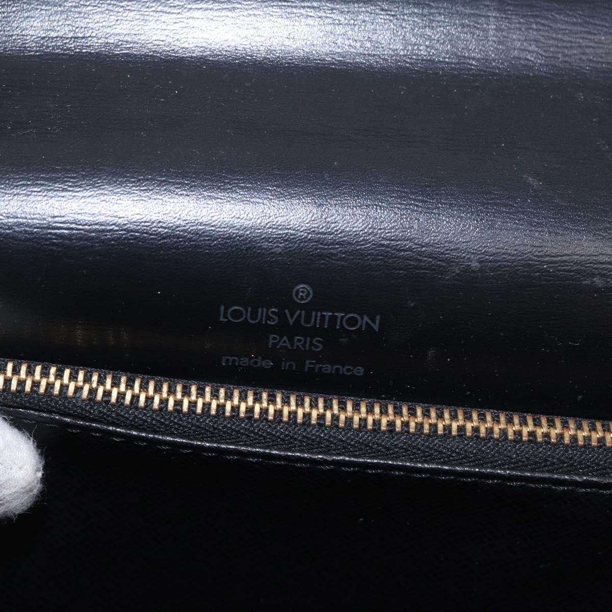 LOUIS VUITTON Epi Concorde Hand Bag Black M52132 LV Auth BA14848