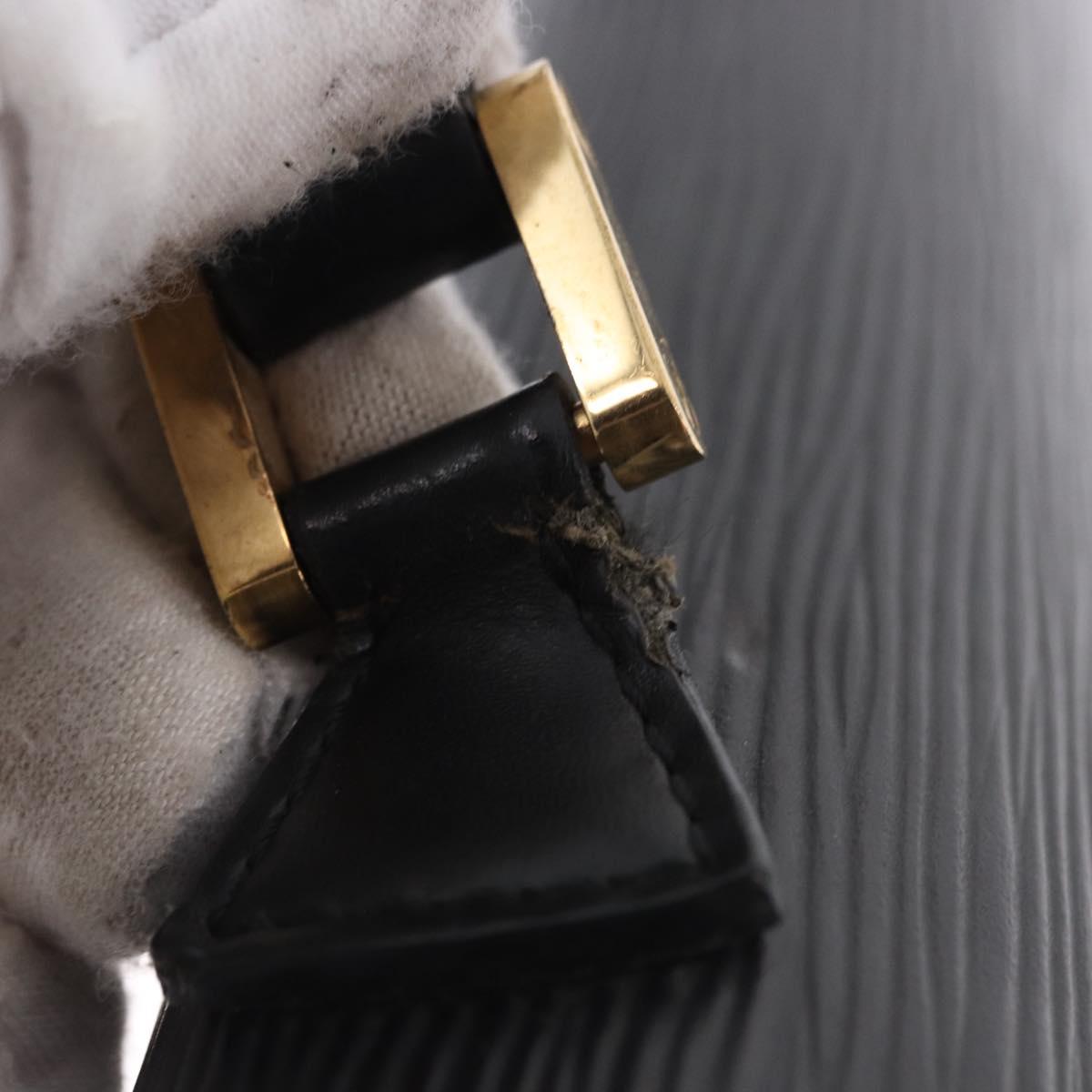 LOUIS VUITTON Epi Concorde Hand Bag Black M52132 LV Auth BA14848