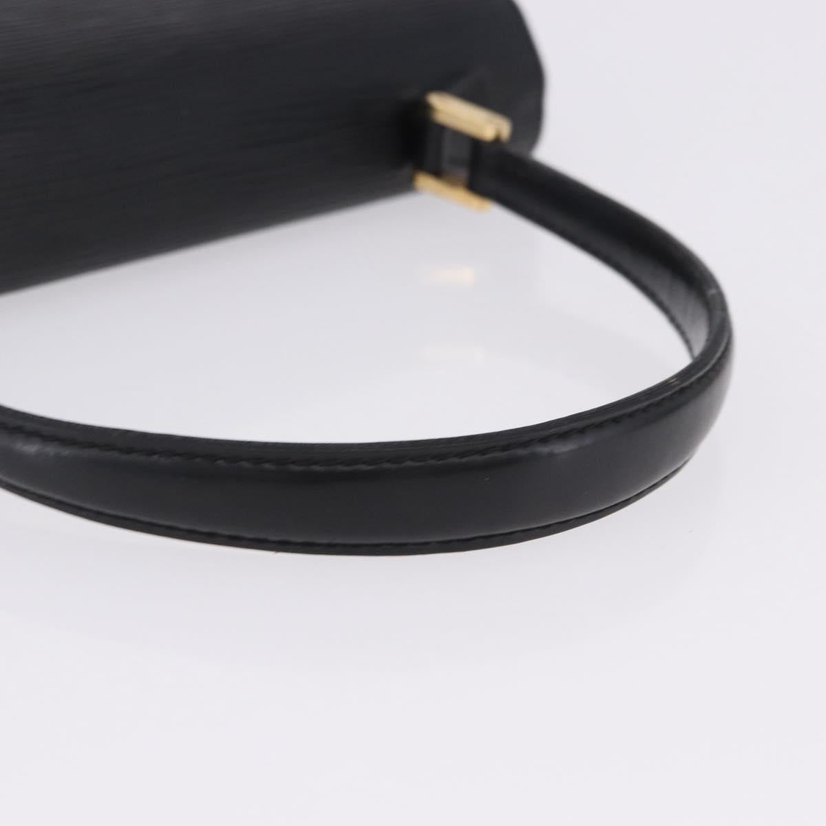 LOUIS VUITTON Epi Concorde Hand Bag Black M52132 LV Auth BA14848
