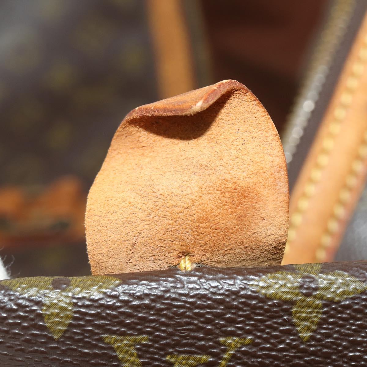 LOUIS VUITTON Monogram Sac Souple 55 Boston Bag M41622 LV Auth BA14852