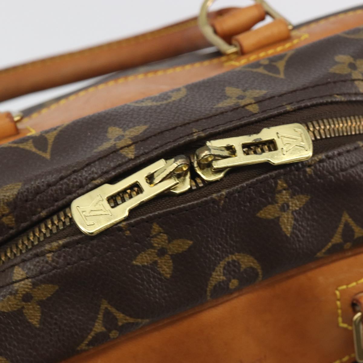 LOUIS VUITTON Monogram Deauville Hand Bag M47270 LV Auth BA14861