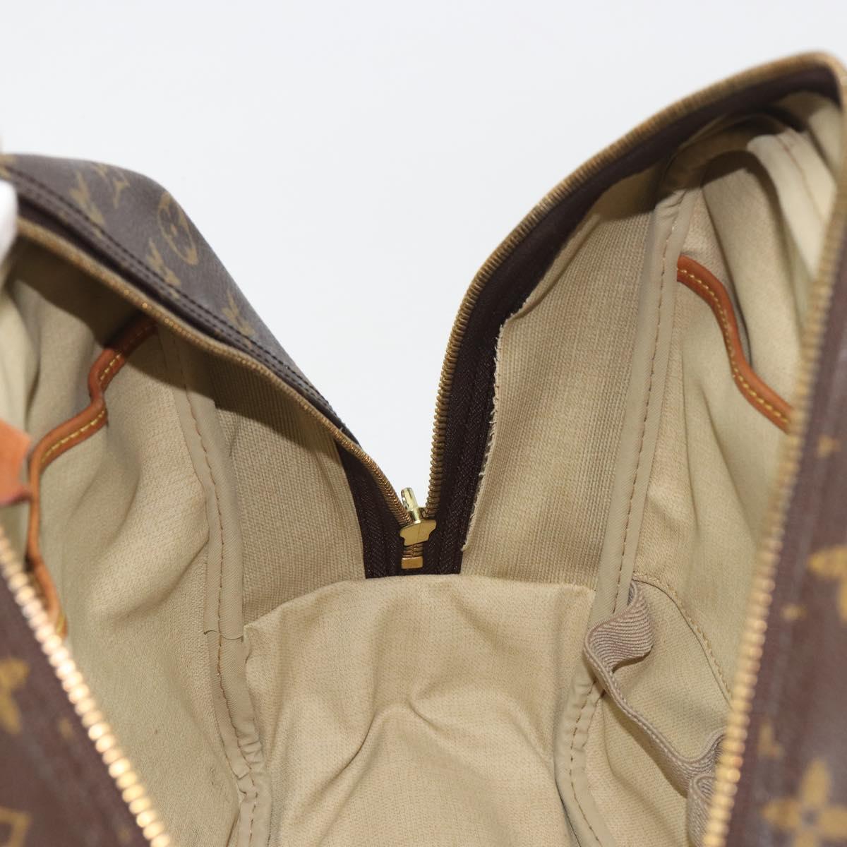 LOUIS VUITTON Monogram Deauville Hand Bag M47270 LV Auth BA14861