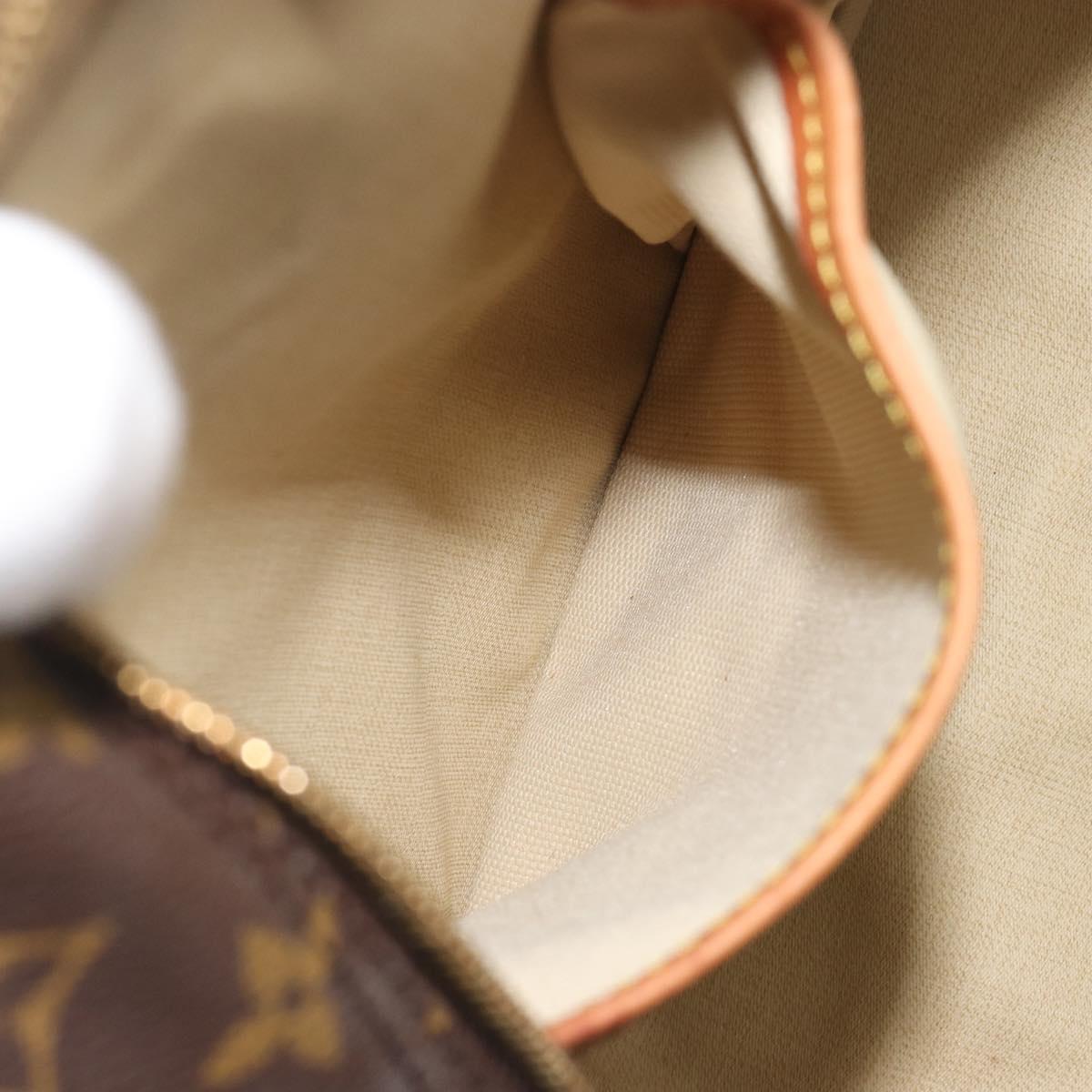 LOUIS VUITTON Monogram Deauville Hand Bag M47270 LV Auth BA14861