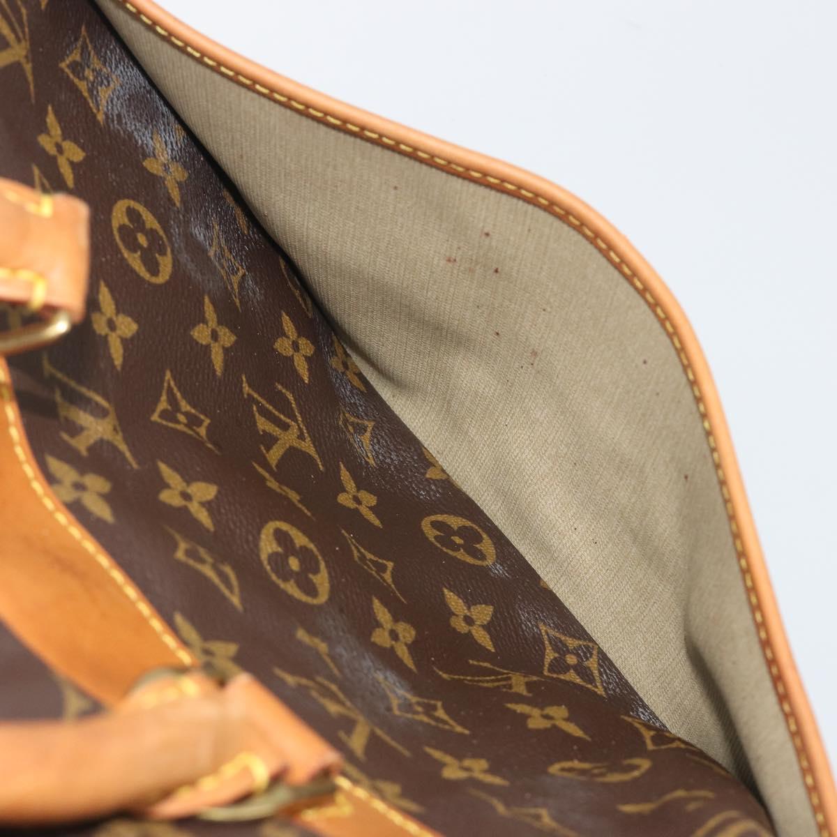 LOUIS VUITTON Monogram Deauville Hand Bag M47270 LV Auth BA14861