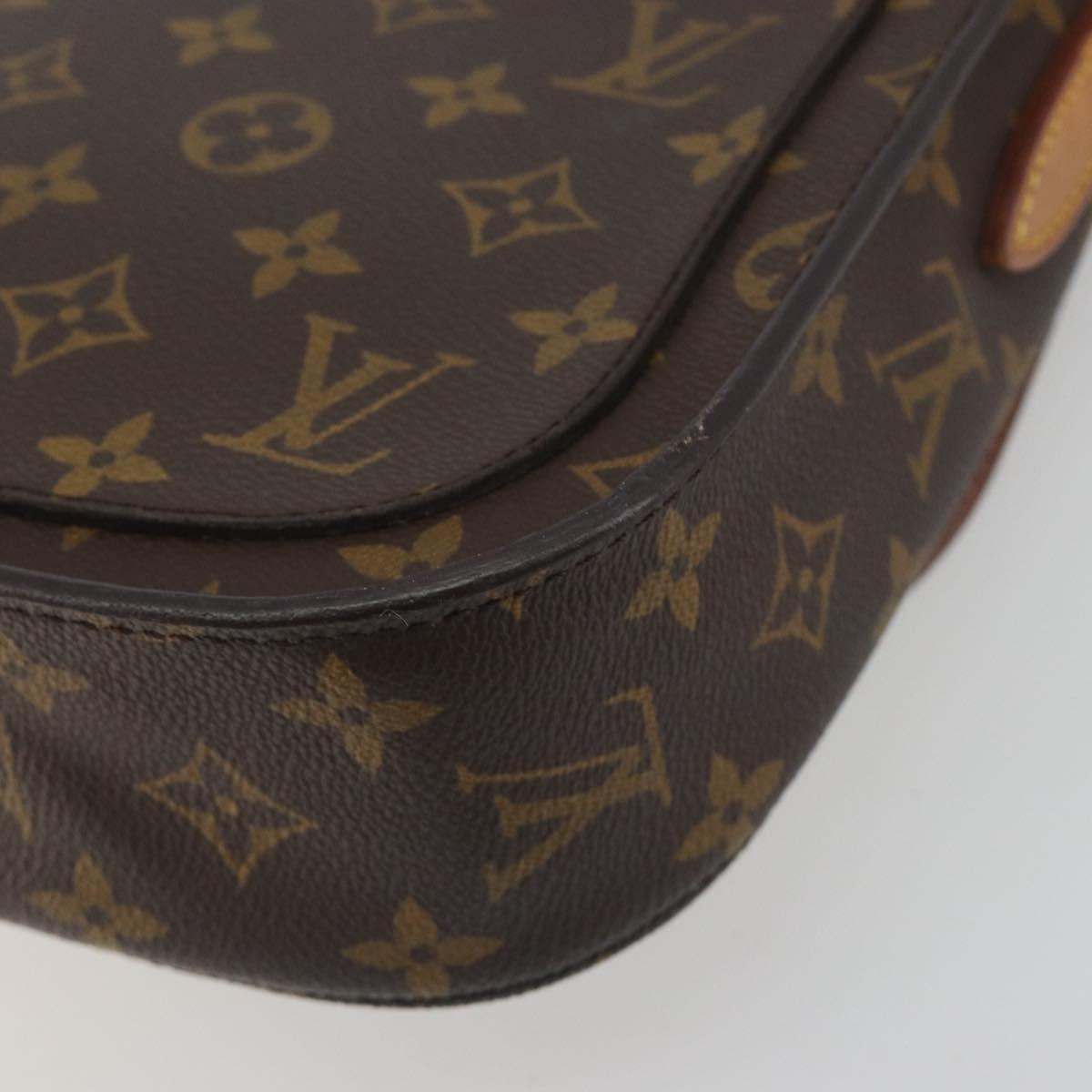 LOUIS VUITTON Monogram Saint Cloud GM Shoulder Bag M51242 LV Auth BA14862