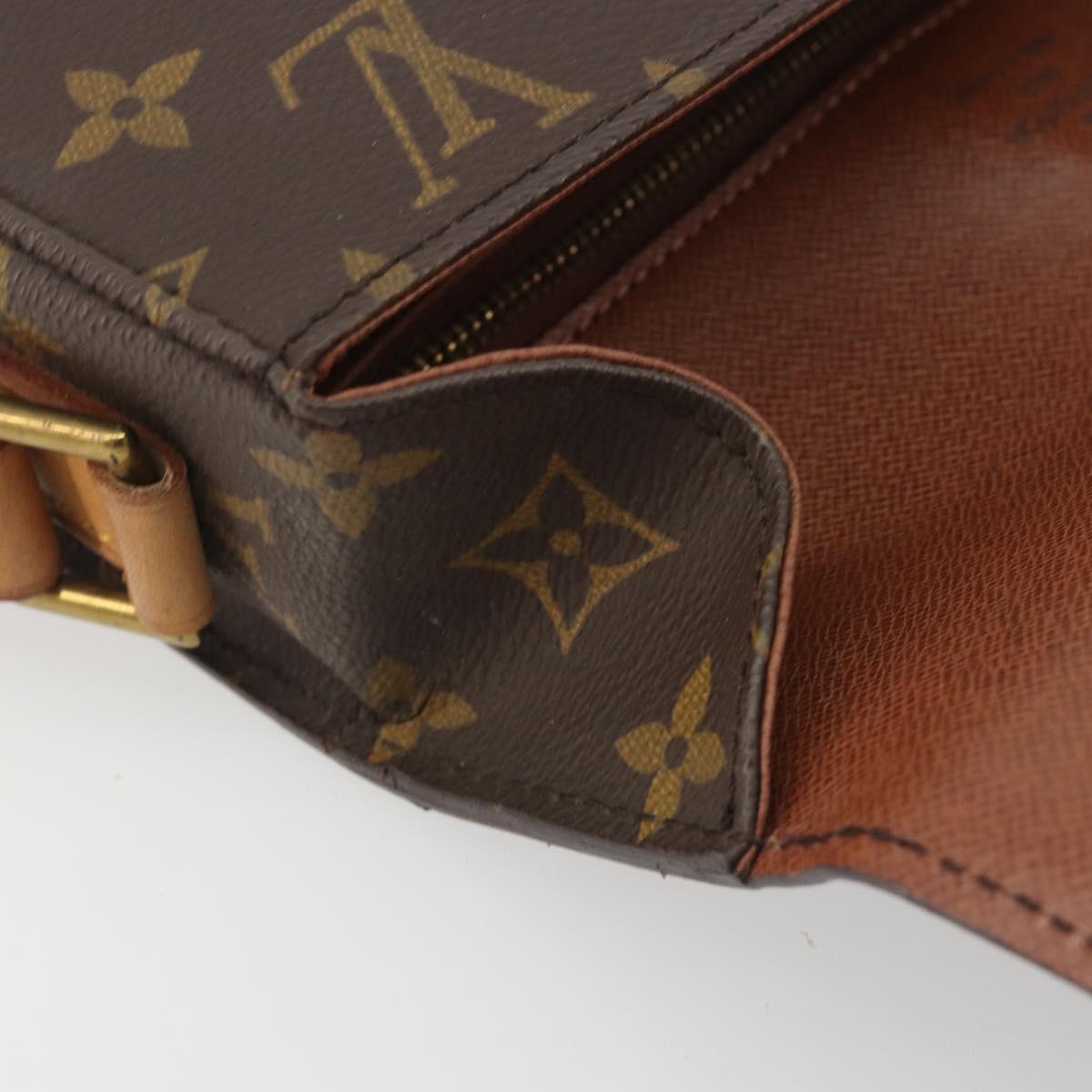 LOUIS VUITTON Monogram Saint Cloud GM Shoulder Bag M51242 LV Auth BA14862