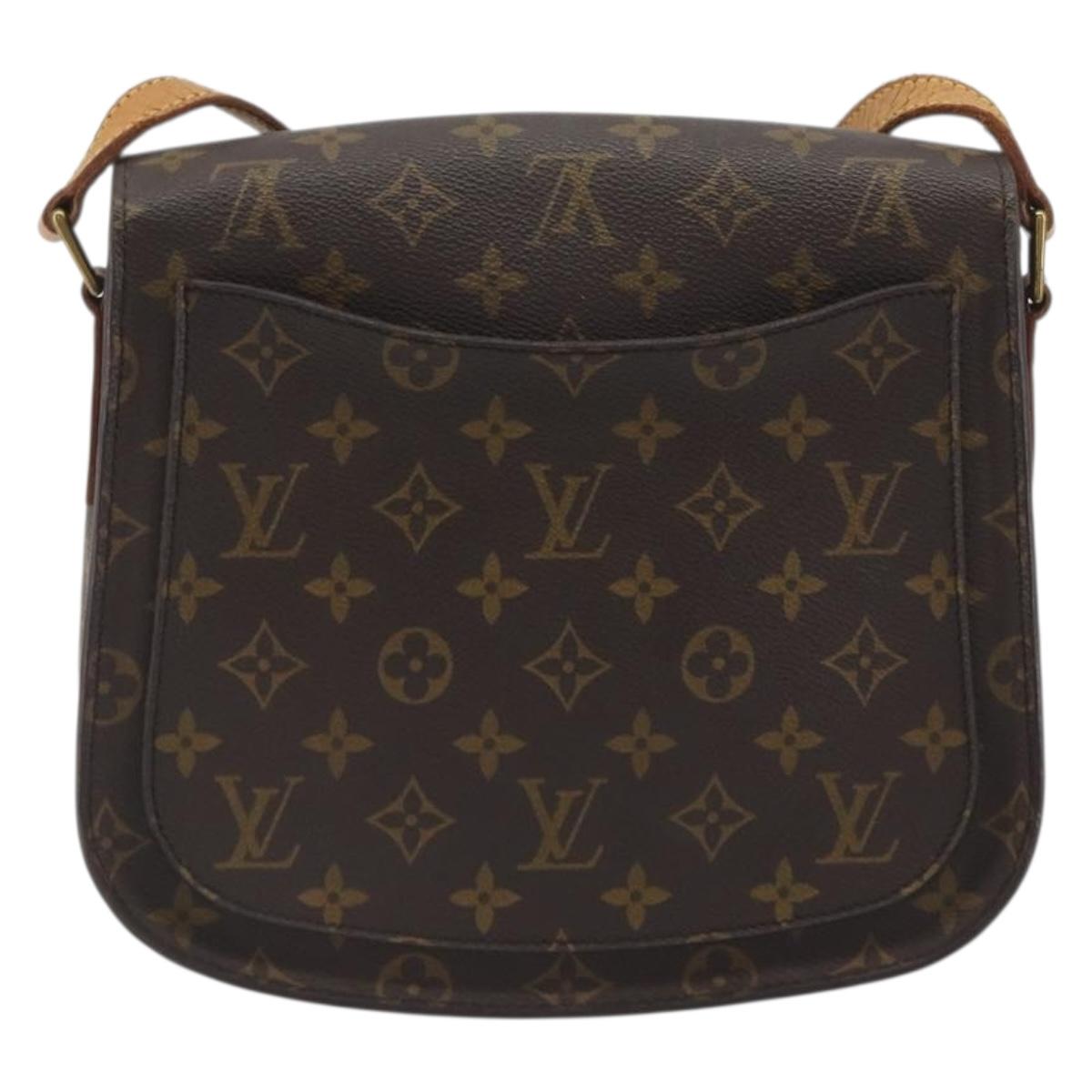 LOUIS VUITTON Monogram Saint Cloud GM Shoulder Bag M51242 LV Auth BA14862
