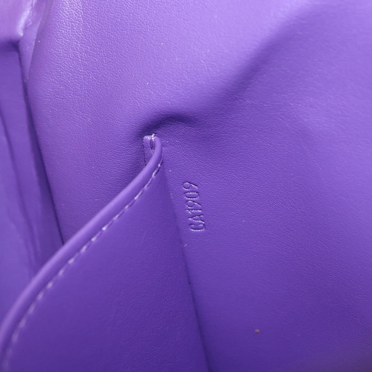 LOUIS VUITTON Monogram Vernis Thompson Street Bag Purple M91095 LV Auth BA14866