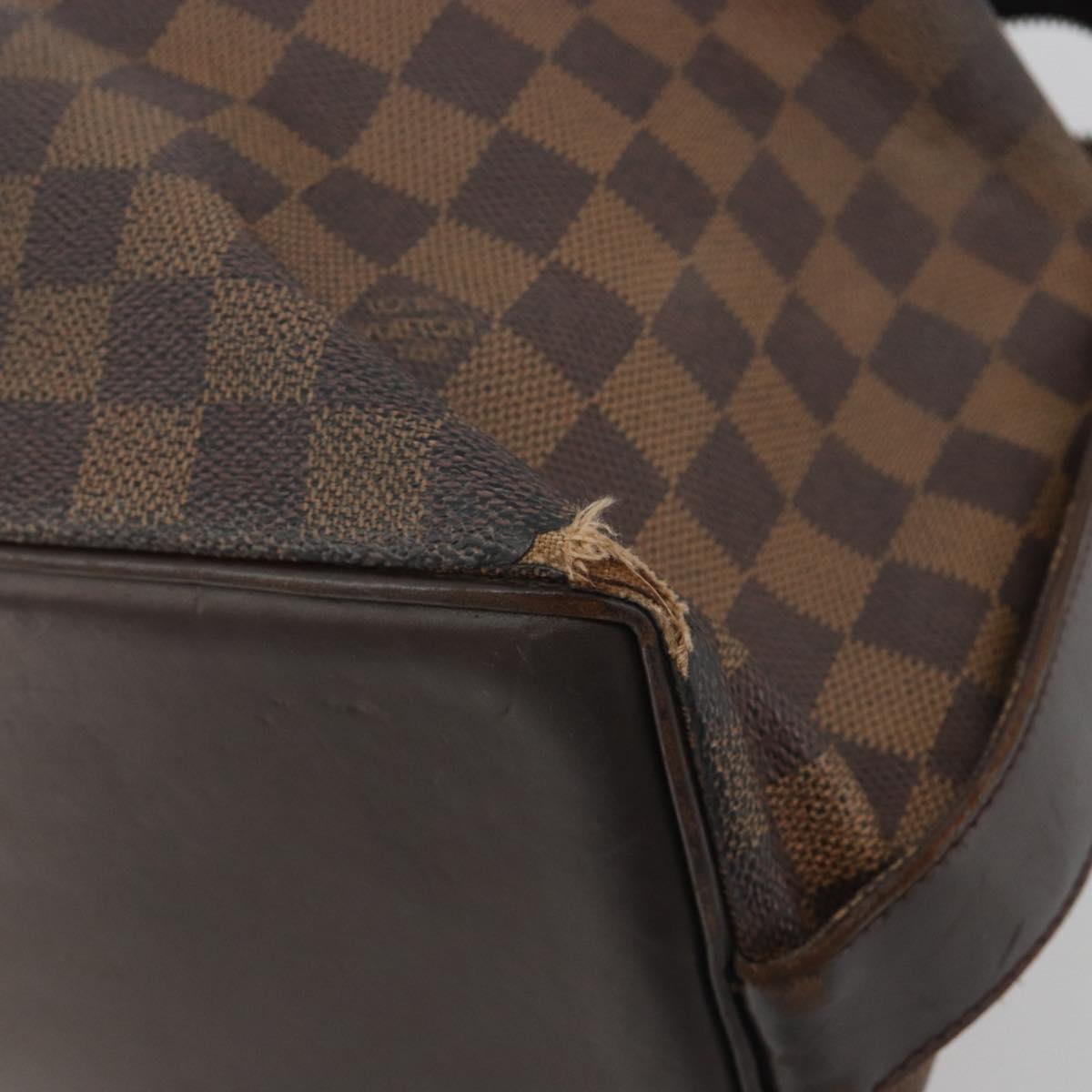 LOUIS VUITTON Damier Ebene Chelsea Tote Bag N51119 LV Auth BA14867