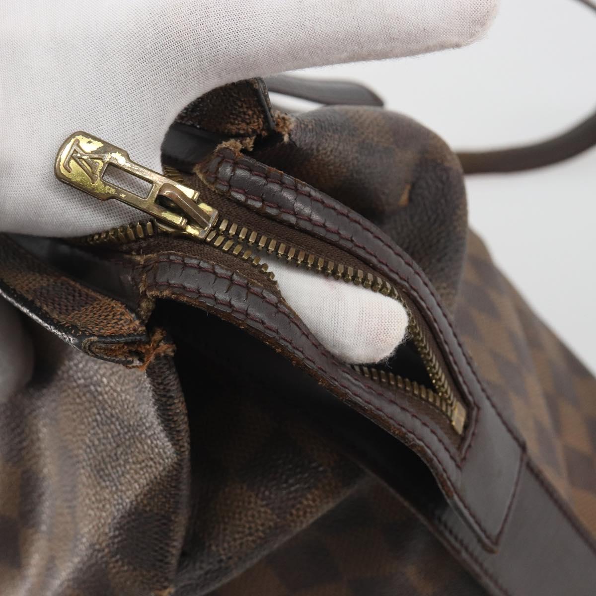 LOUIS VUITTON Damier Ebene Chelsea Tote Bag N51119 LV Auth BA14867
