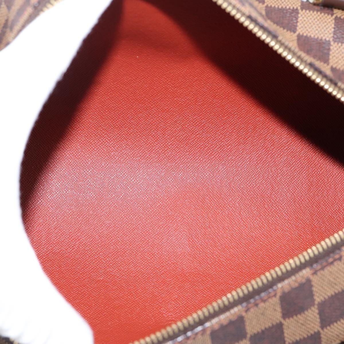 LOUIS VUITTON Damier Ebene Papillon 30 Hand Bag N51303 LV Auth BA14868V