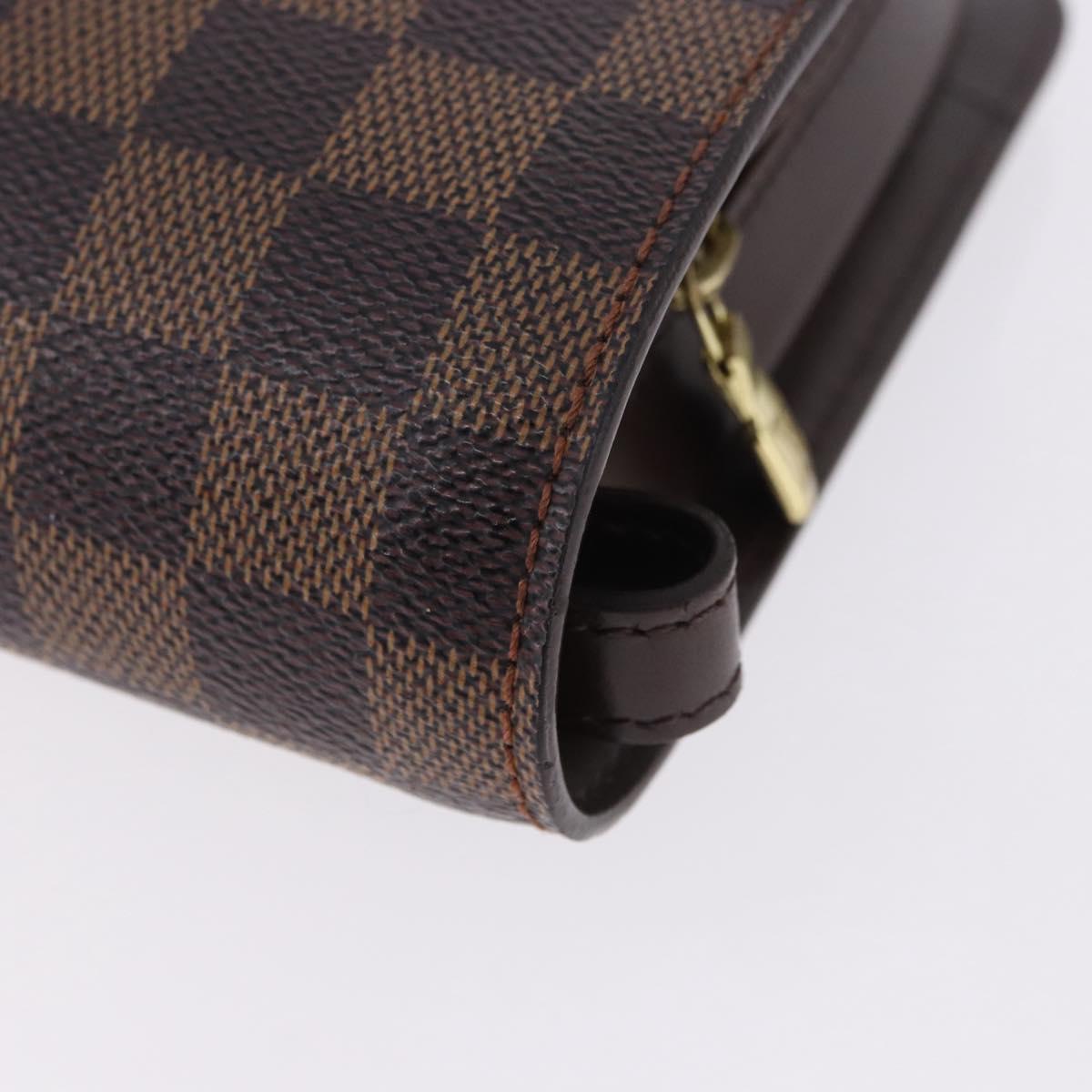 LOUIS VUITTON Damier Ebene Saint Louis Clutch Bag N51993 LV Auth BA14869