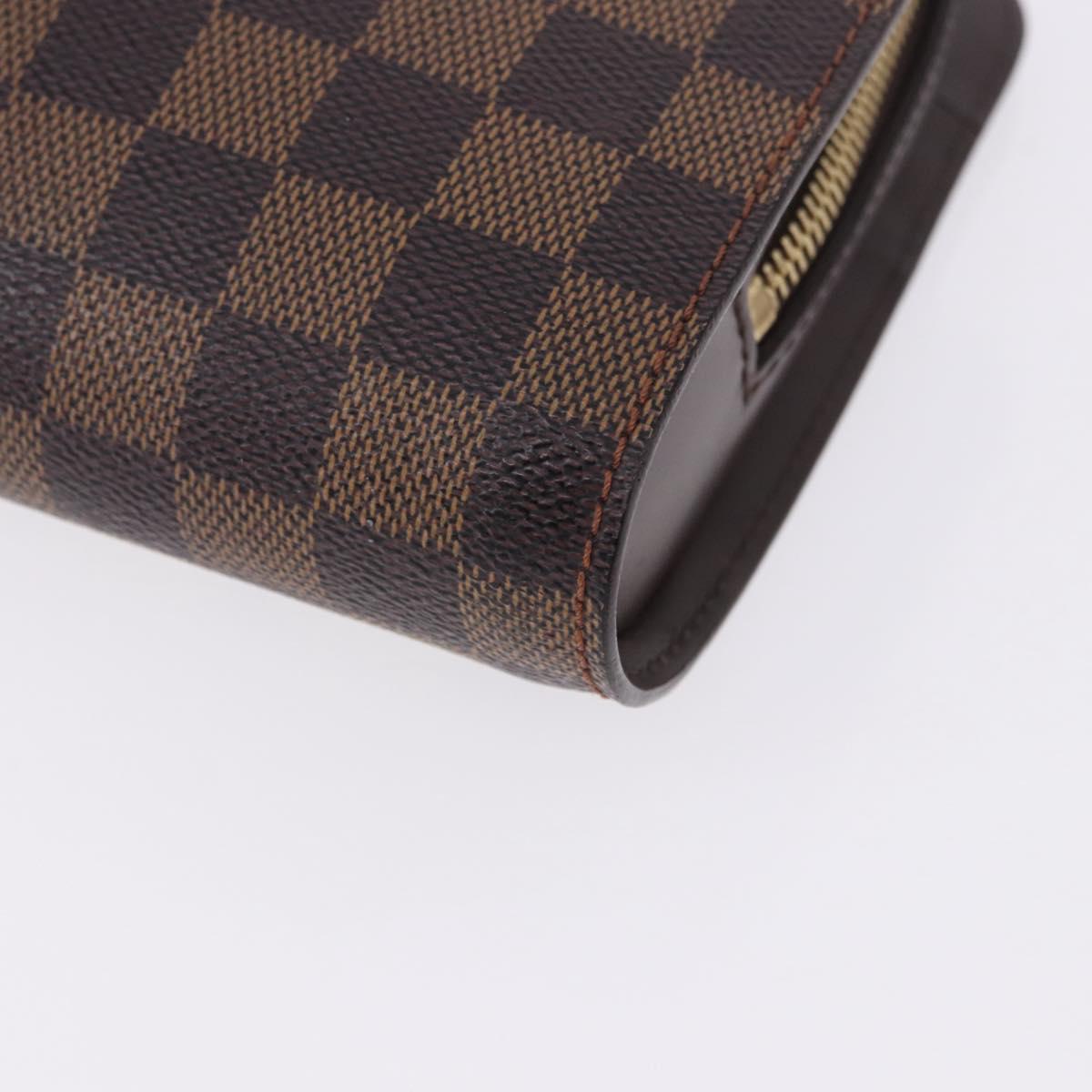 LOUIS VUITTON Damier Ebene Saint Louis Clutch Bag N51993 LV Auth BA14869