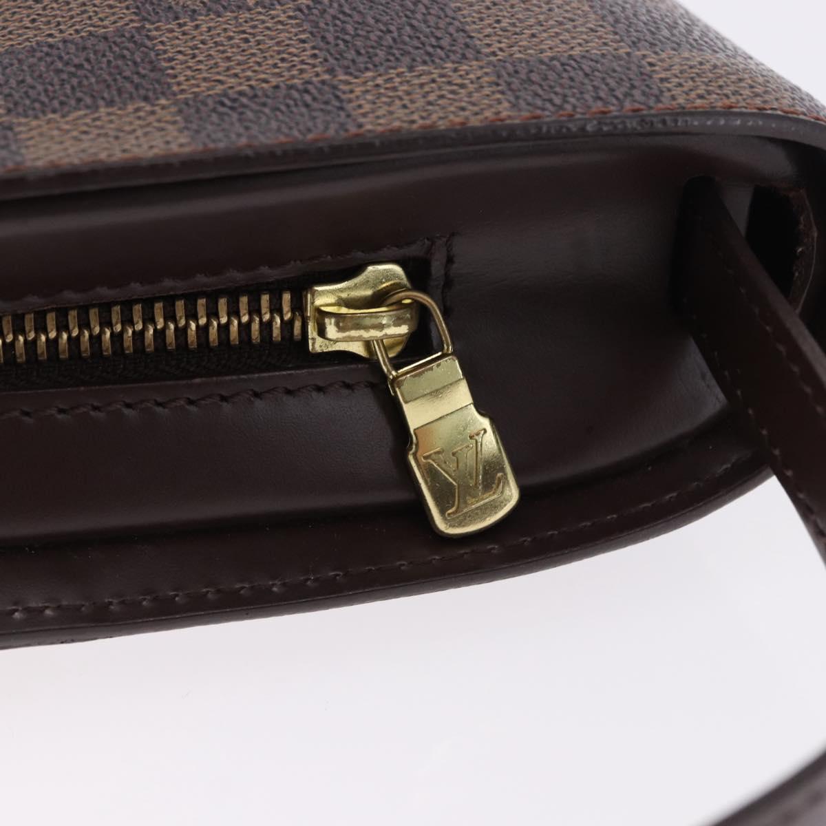 LOUIS VUITTON Damier Ebene Saint Louis Clutch Bag N51993 LV Auth BA14869